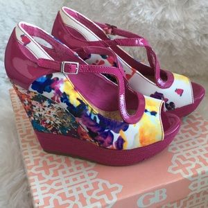 GB-Gianni Bini Stylista Wedges (Size 6.5)